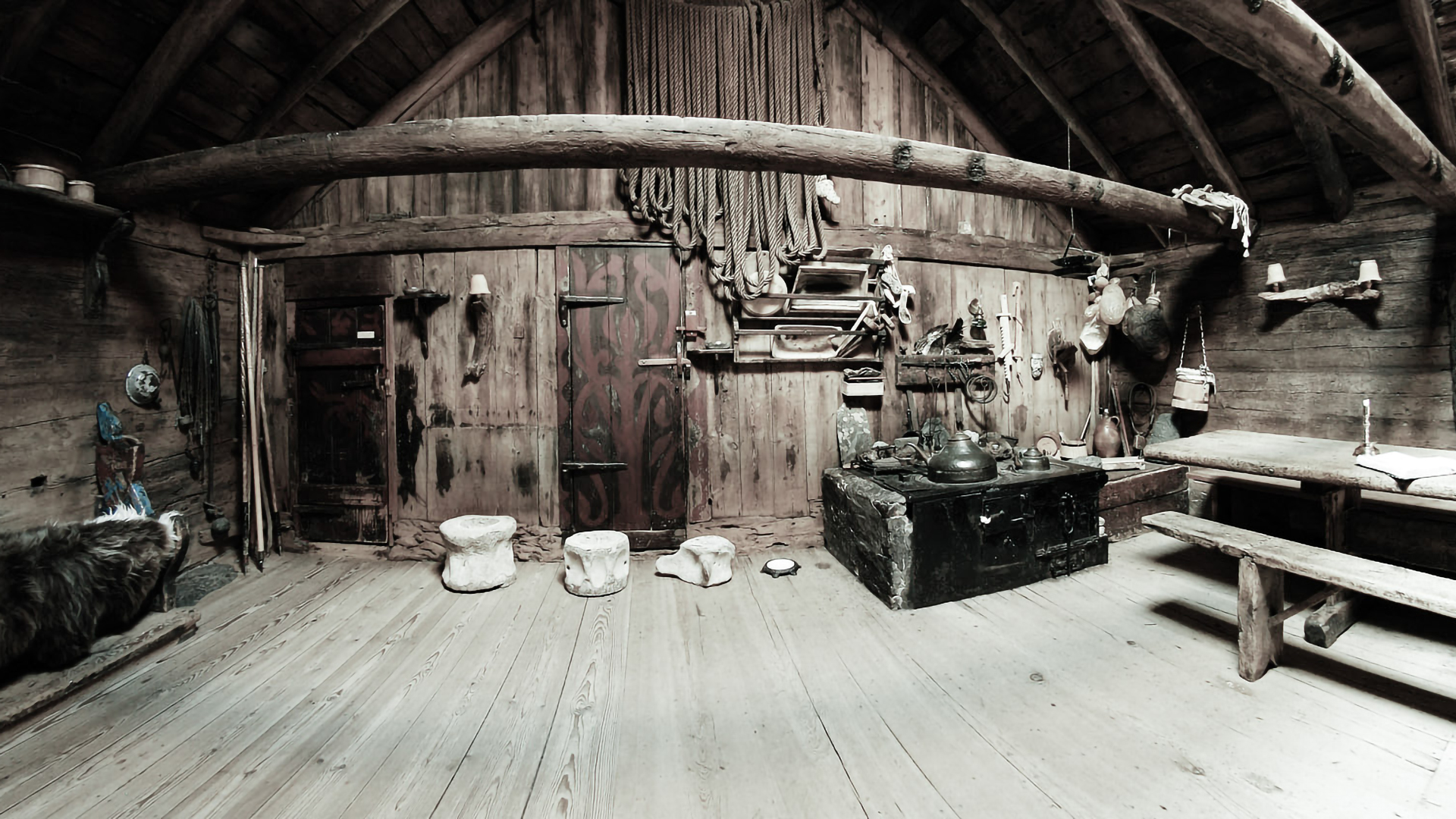 'Roykstovan', the oldest part of the farm.