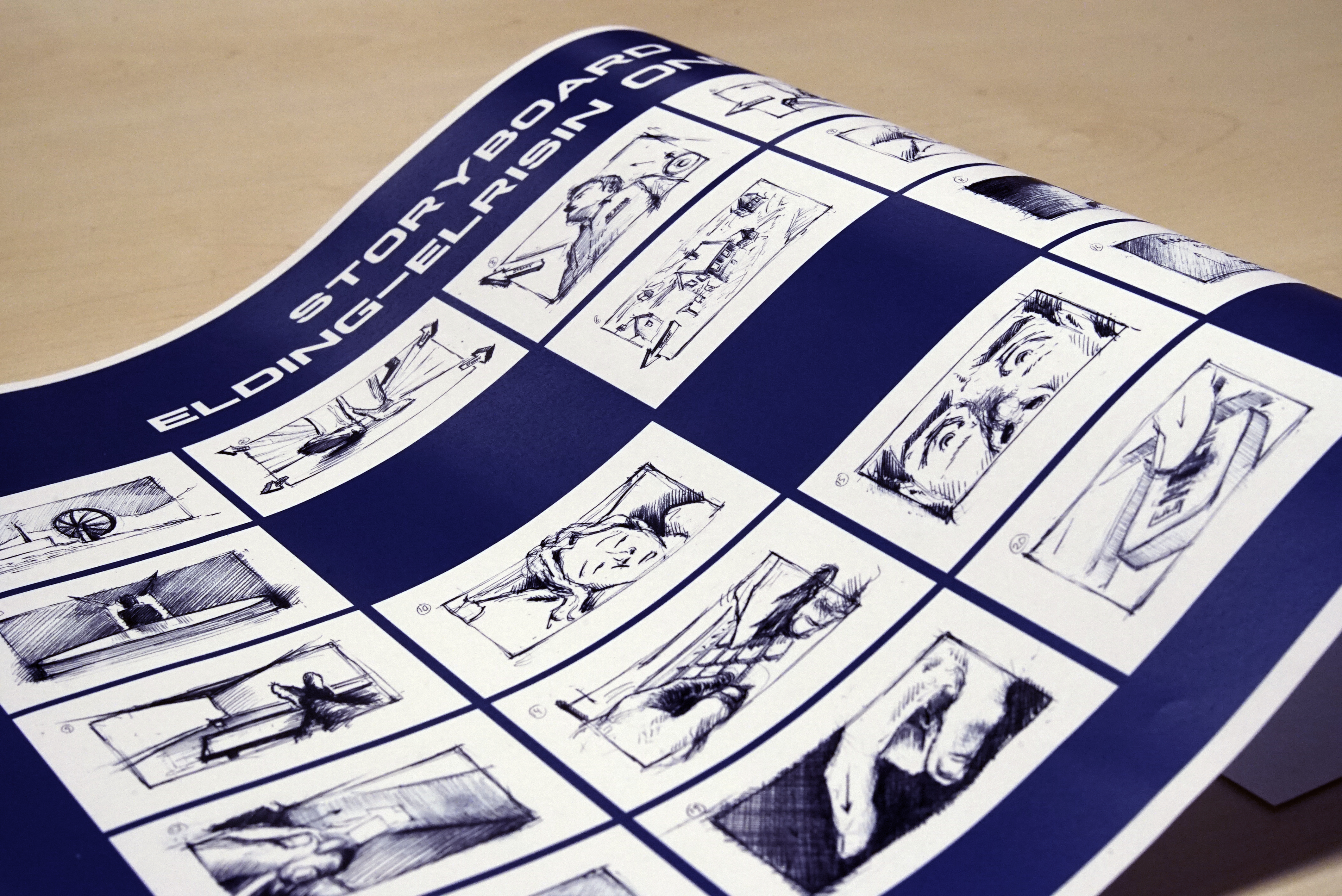 Storyboard by Jóannes Lamhauge